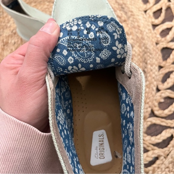 Shoes, Desert Clarks, 9 Women's, mint green - Picture 5 of 5